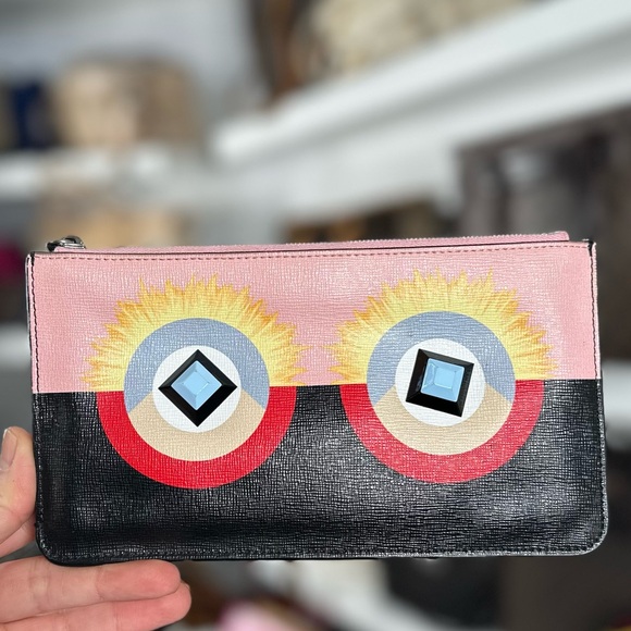 Fendi Monster Zip Pouch - Picture 2 of 6